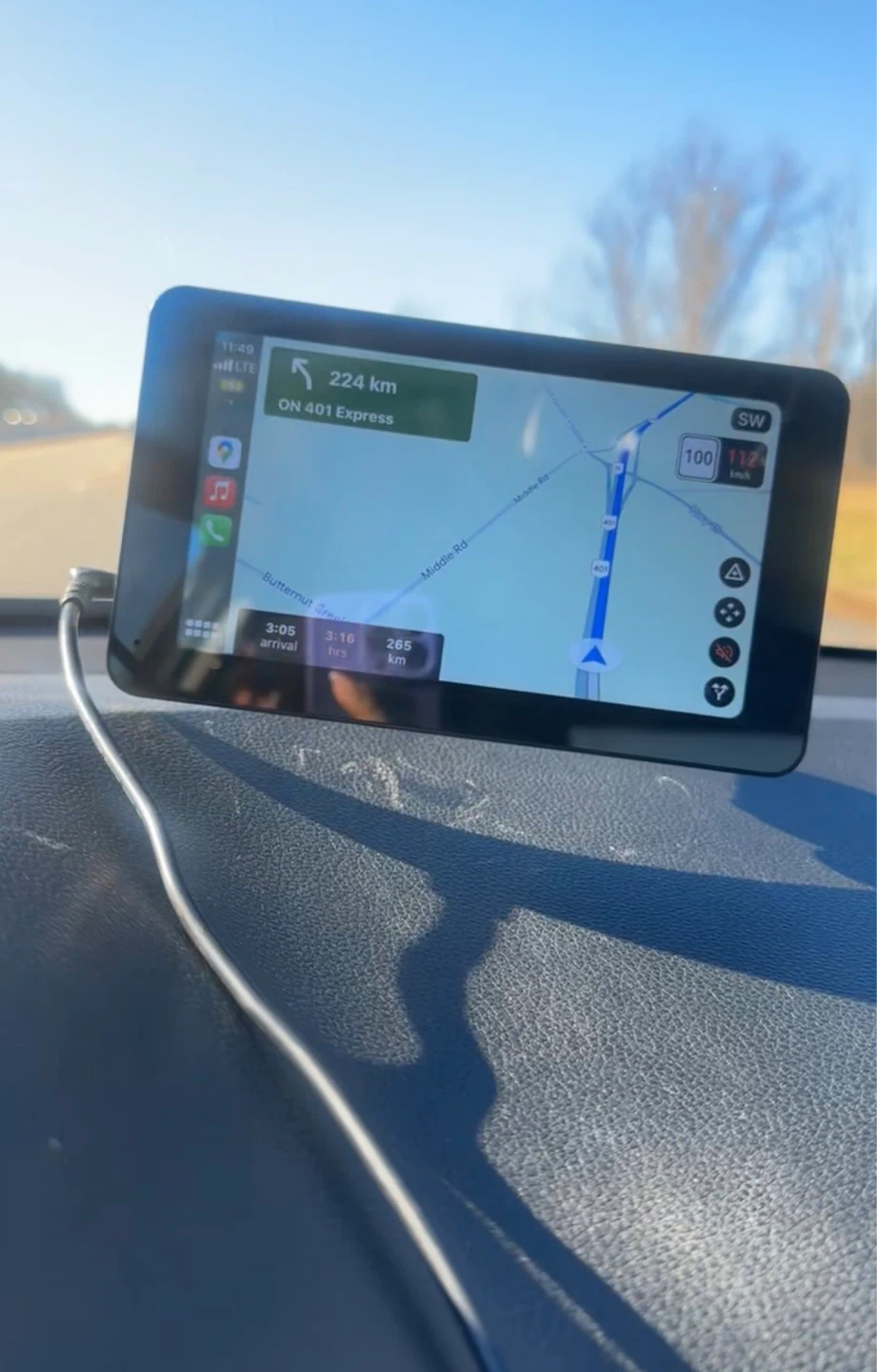Portable GPS Navigation Device