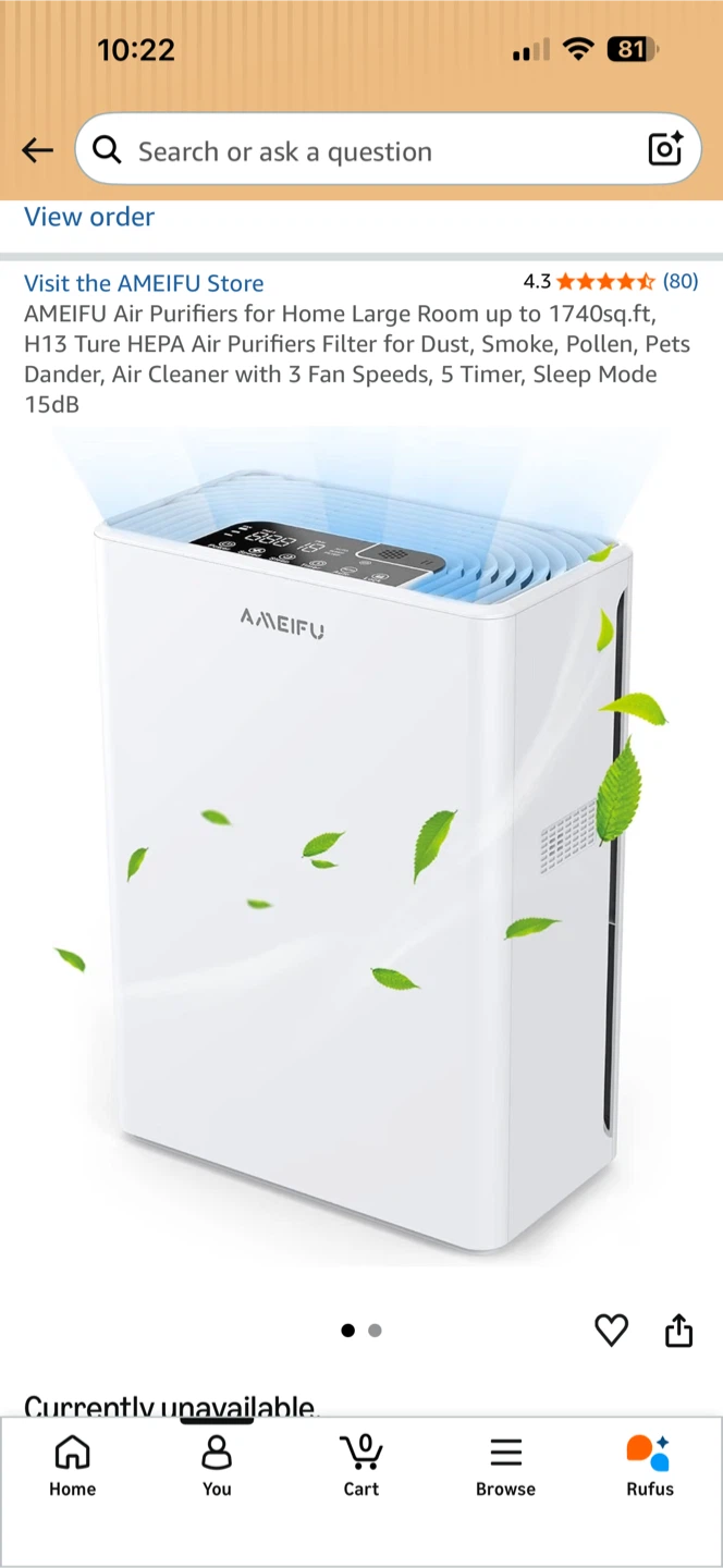 AMEIFU Air Purifier - photo 3