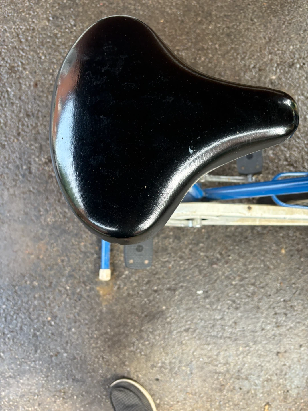 Vintage Blue Supercycle 0100 Exercise Bike - photo 4