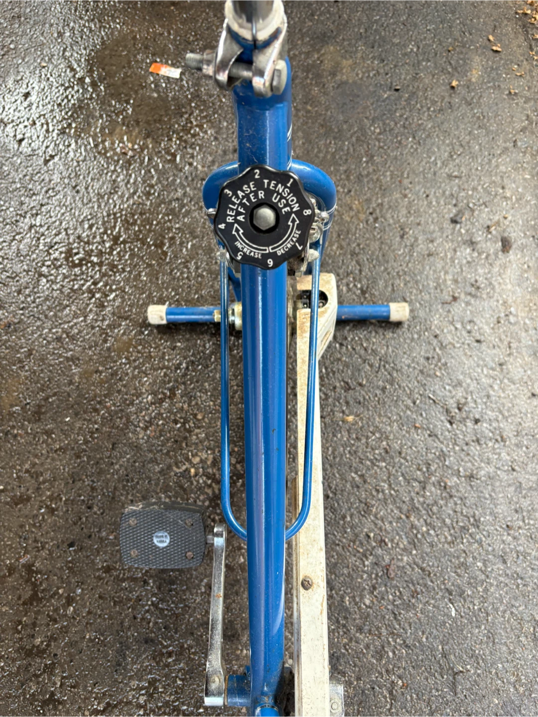 Vintage Blue Supercycle 0100 Exercise Bike - photo 5