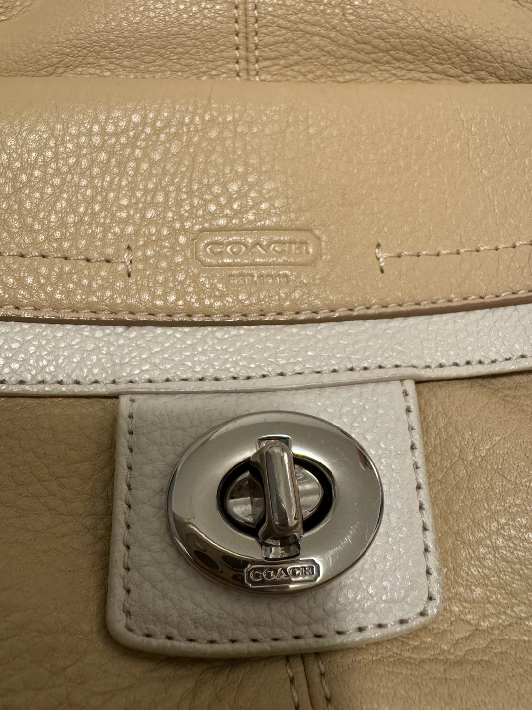 Coach Pebbled Penelope Leather Bag F19044 - photo 2