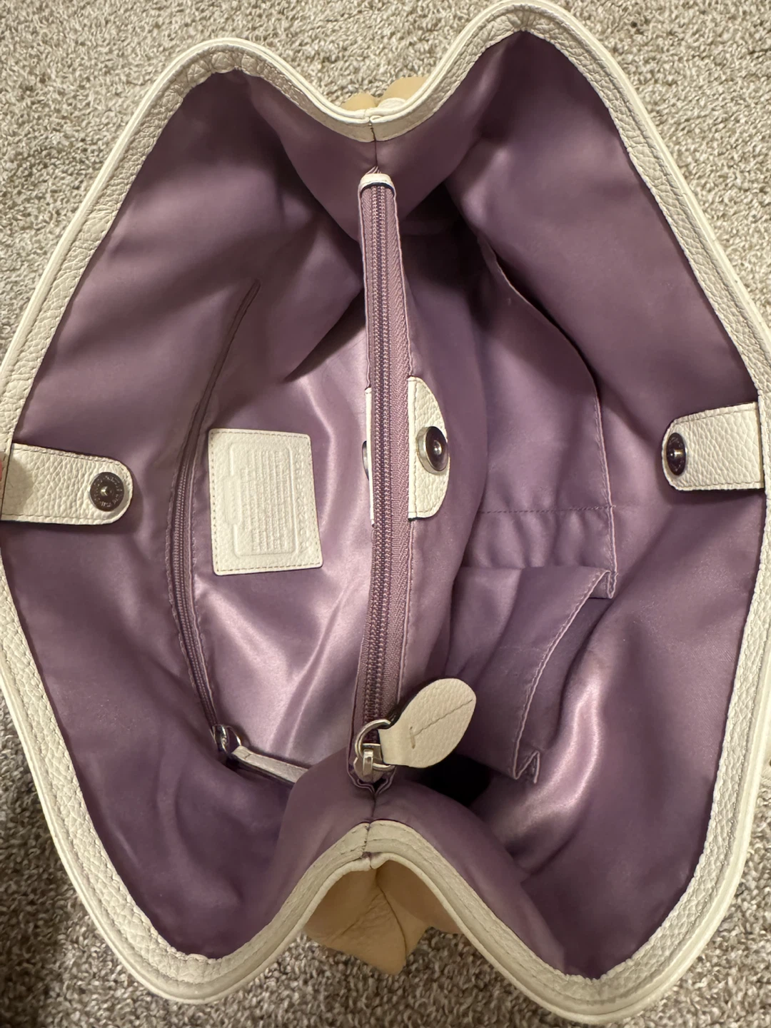 Coach Pebbled Penelope Leather Bag F19044 - photo 3