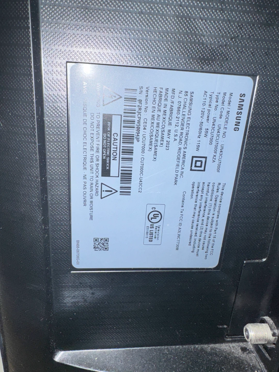 Samsung TV 4K smart TV 43” - photo 2