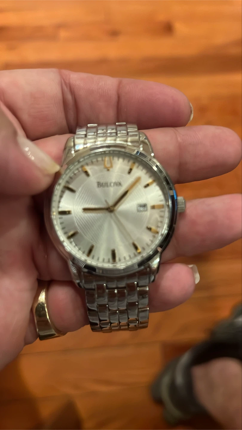 Bulova Stainless Steel Dress Watch