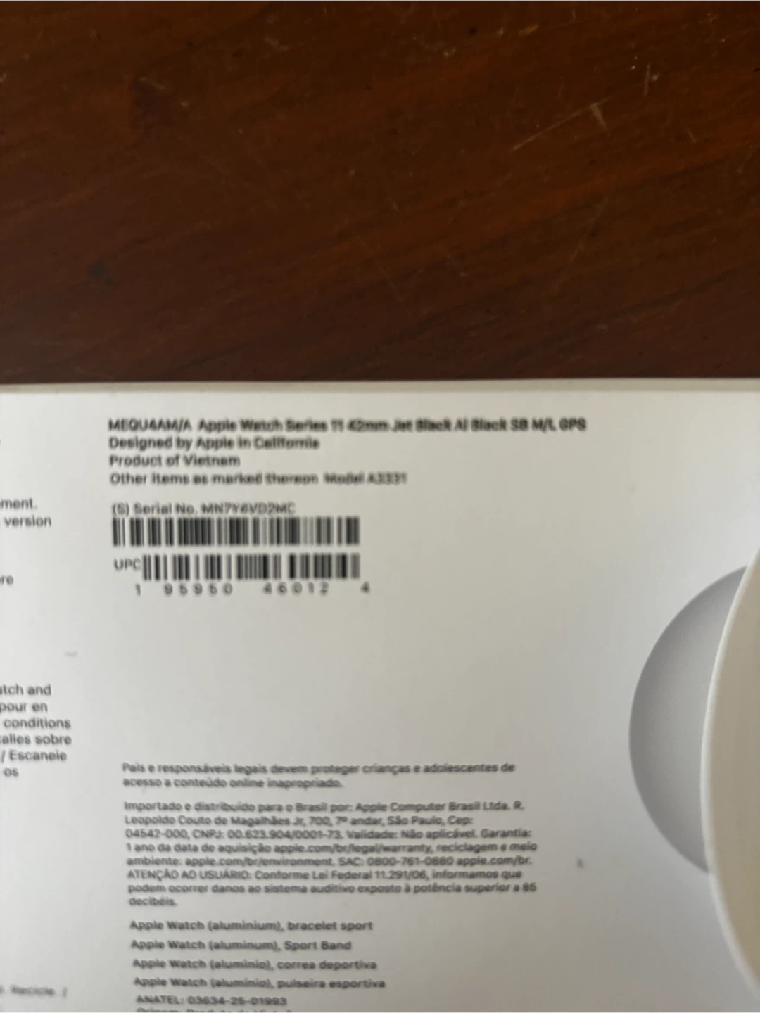 Apple Watch Series 11 Tl 42mm Jet Black - photo 2