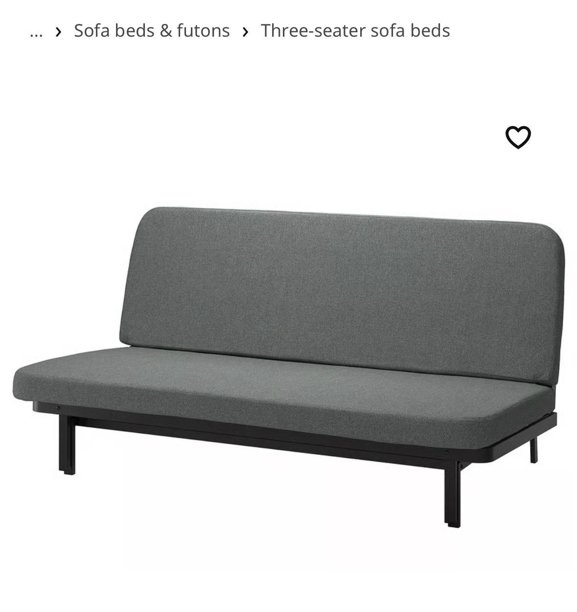 IKEA NYHAMN Sofa Bed with Foam Mattress - photo 3