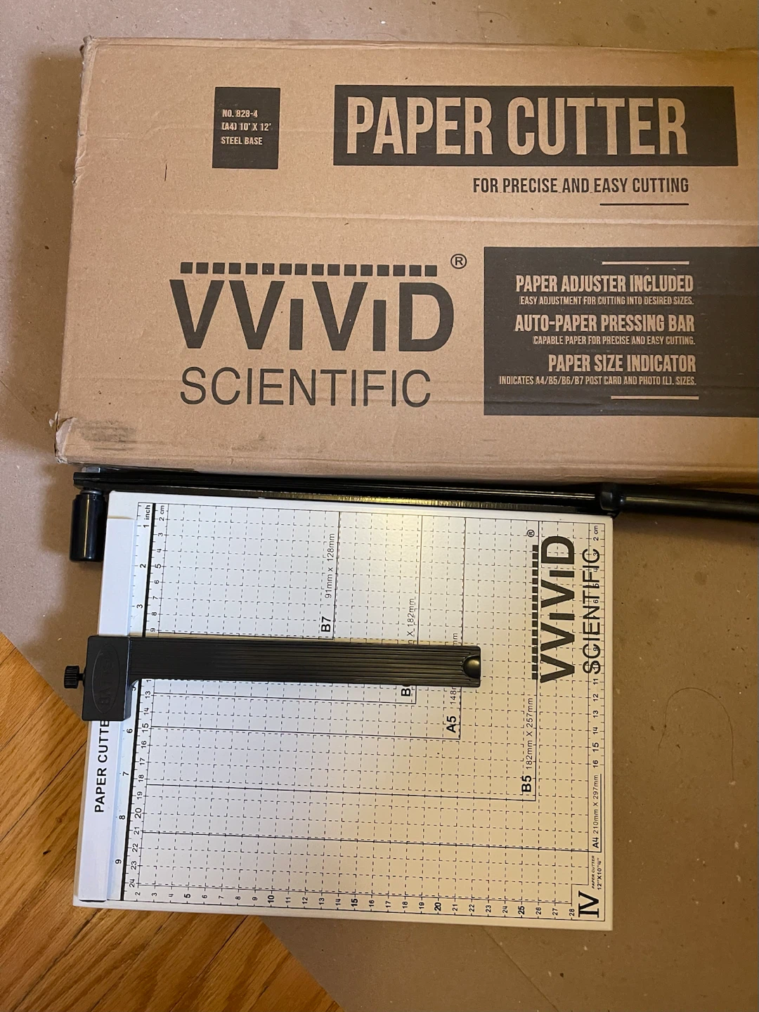 VViViD Scientific Paper Cutter 10" x 12"
