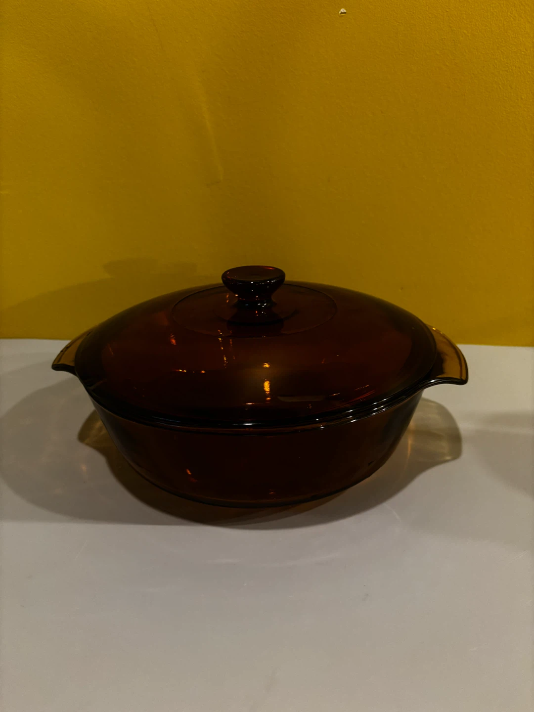 Vision Glass pot with Lid
