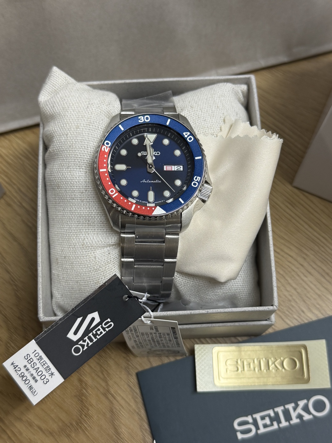 Seiko 5 Sports Automatic Watch SBSA003 JDM made in japan - photo 5