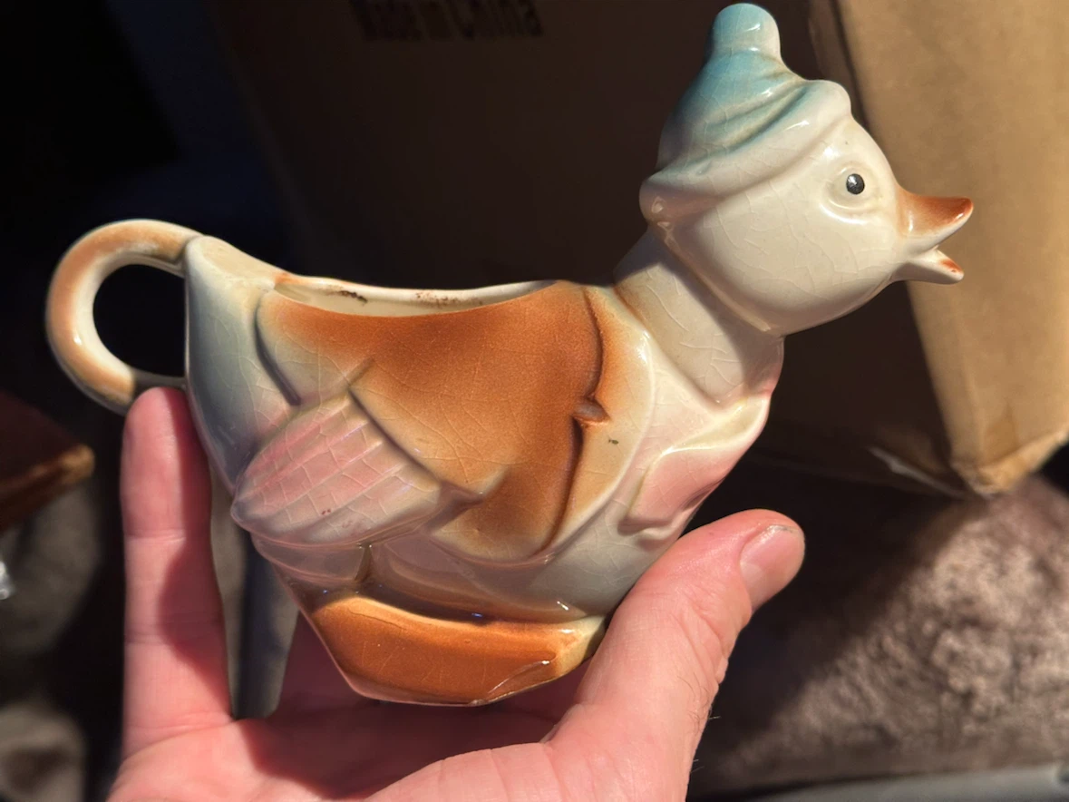 Royal Copley Duck Creamer