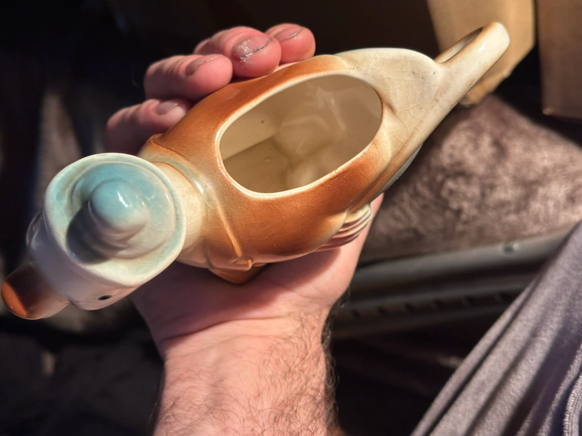 Royal Copley Duck Creamer - photo 3