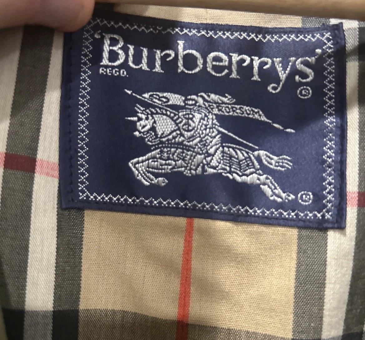 Burberry Trench Coat Size 8 Long - photo 2