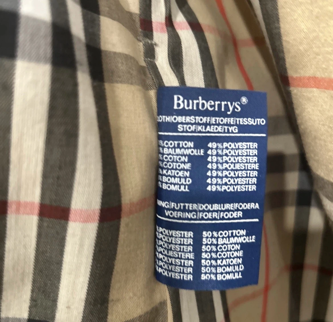 Burberry Trench Coat Size 8 Long - photo 3