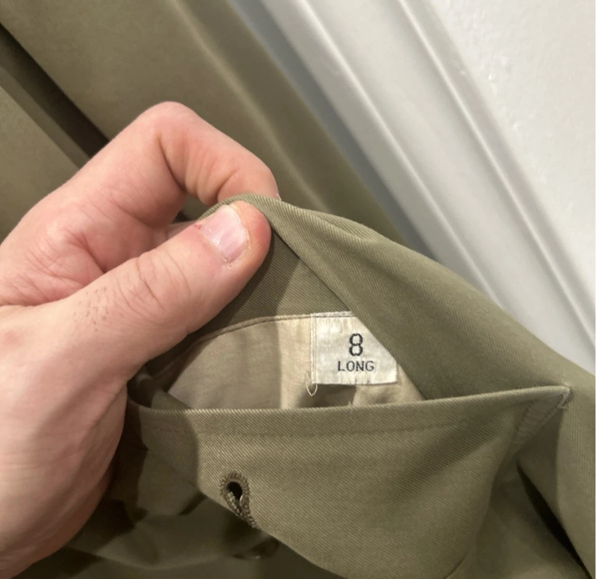 Burberry Trench Coat Size 8 Long - photo 4