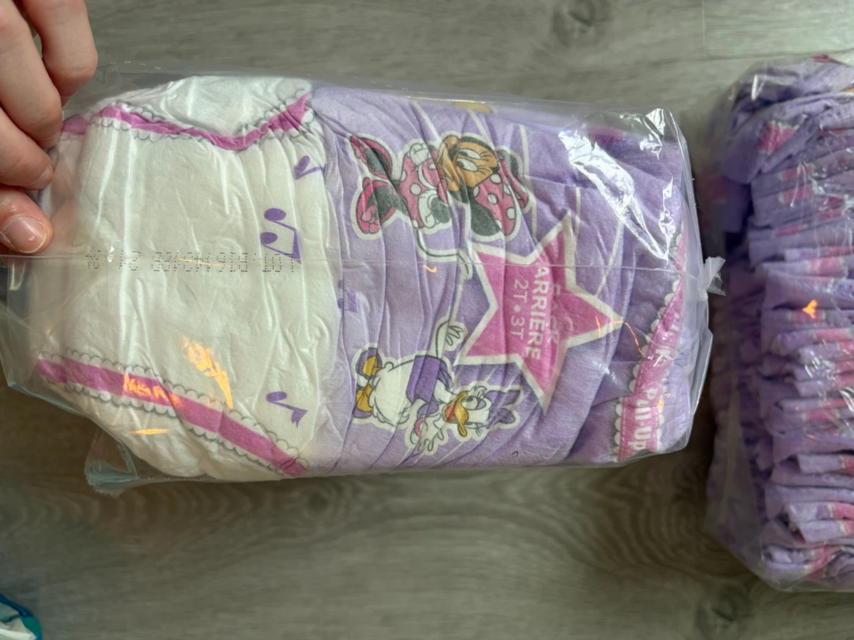 2T-3T Minnie Mouse pull-ups and size 4 swim diapers - photo 2