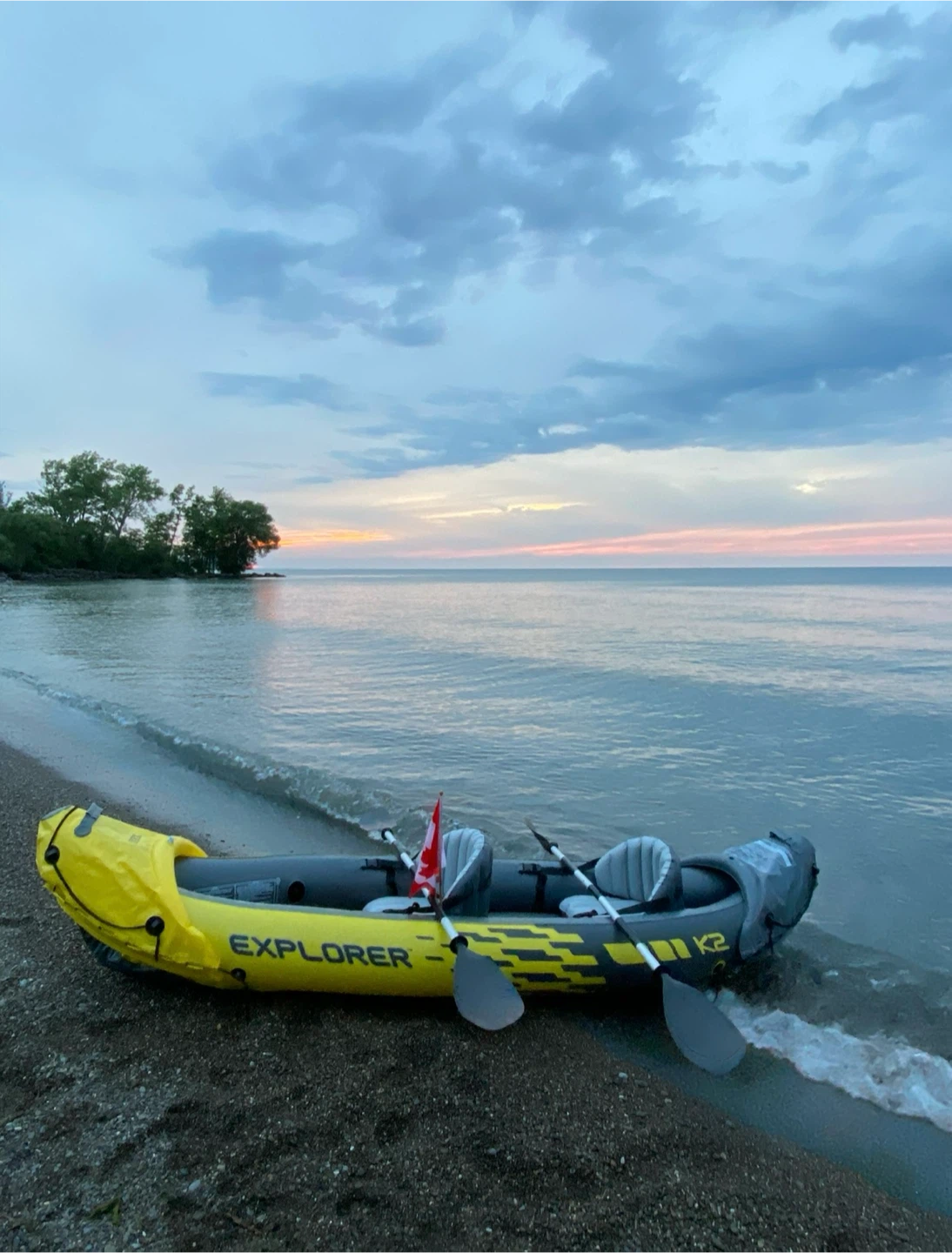 Intex Explorer K2 Kayak Yellow