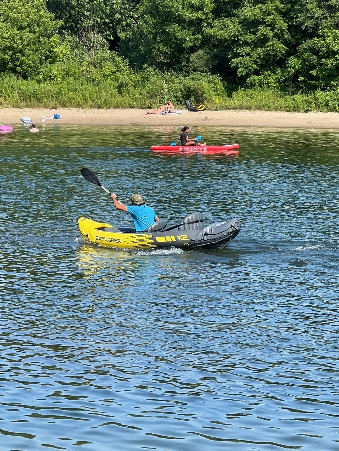 Intex Explorer K2 Kayak Yellow - photo 3
