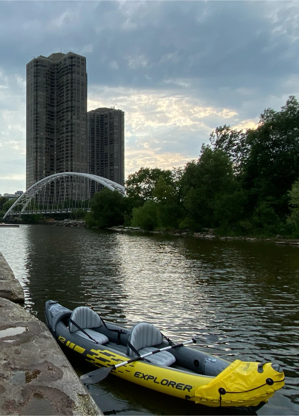 Intex Explorer K2 Kayak Yellow - photo 4