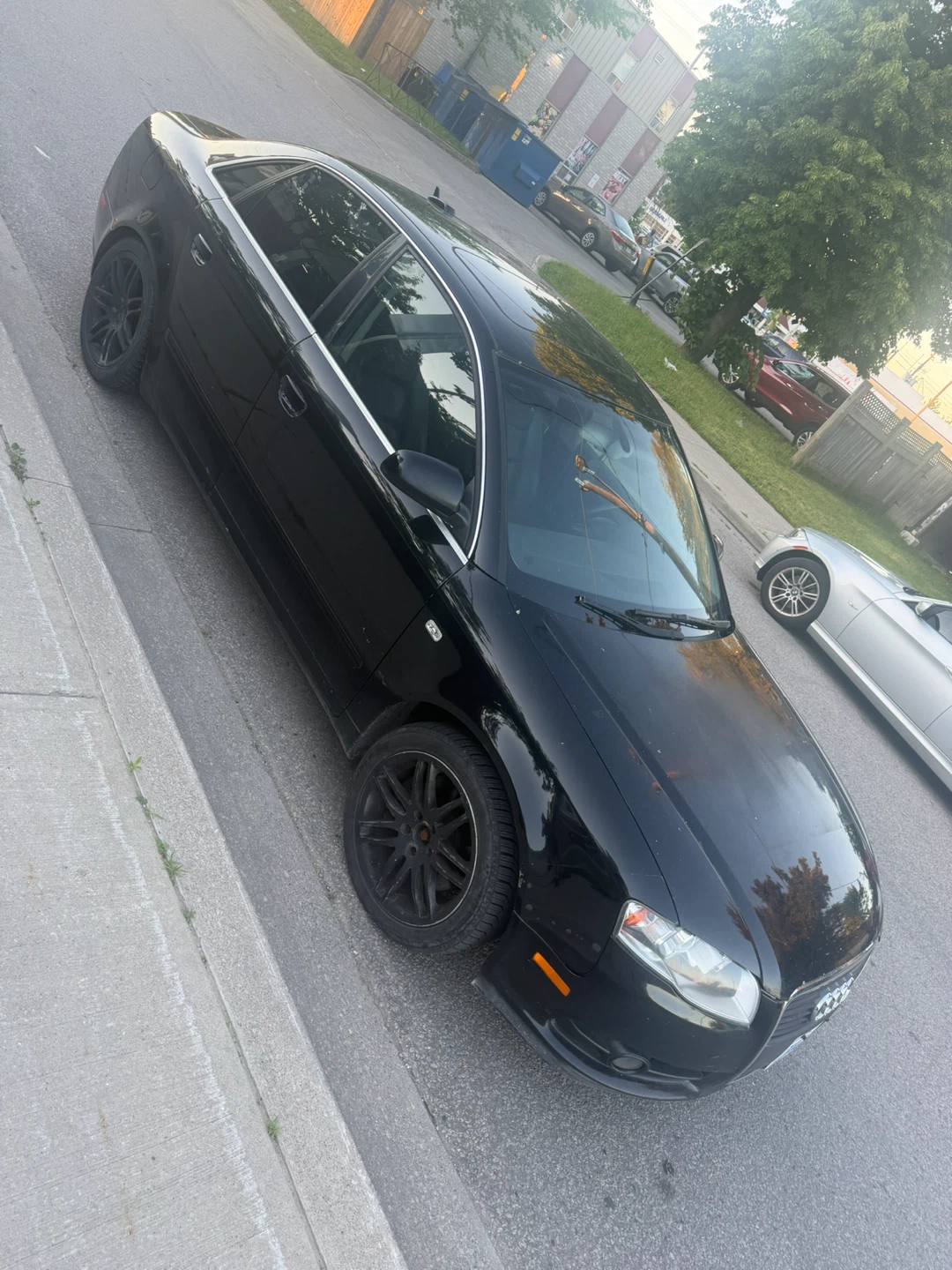 Black Audi A4 2.0T Sedan - photo 2