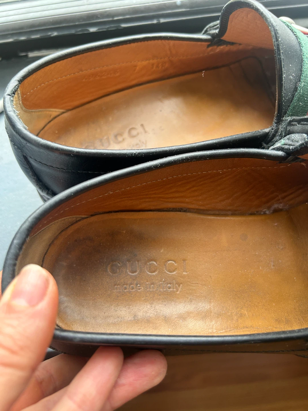 Men’s size 8 Gucci loafers - photo 4