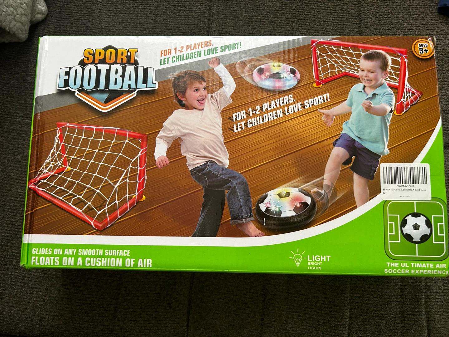 Sport Football Hover Soccer Ball Set with Goals