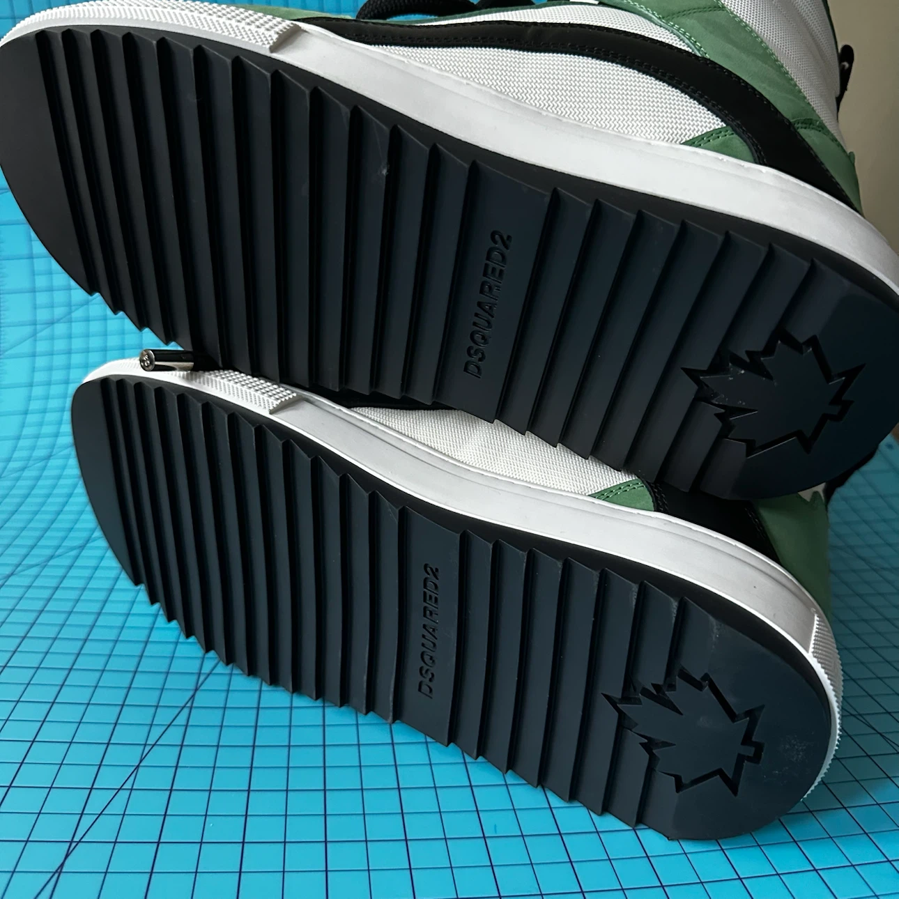 DSQUARED2 Green High-Top Sneakers Limited edition - photo 4