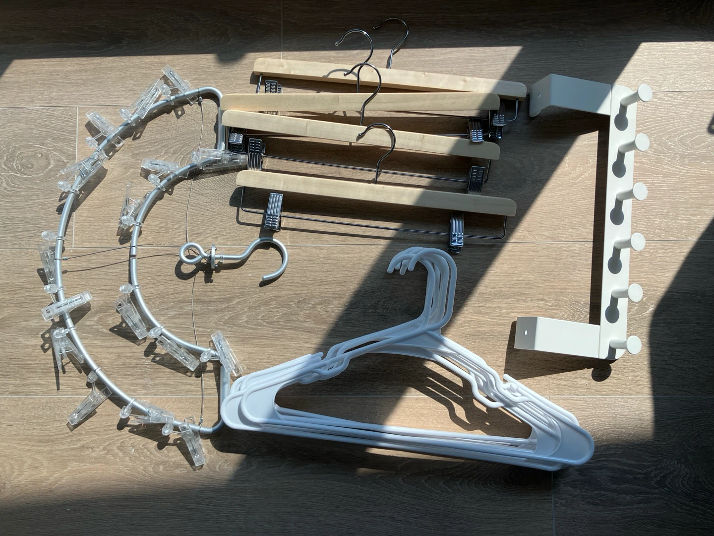 MUJI and IKEA ENUDDEN/ BUMERANG hangers