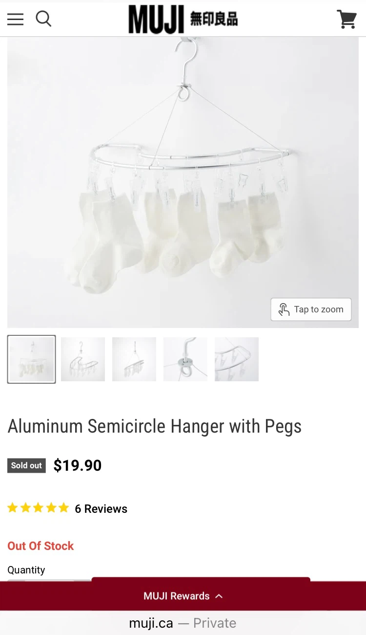 MUJI and IKEA ENUDDEN/ BUMERANG hangers - photo 2