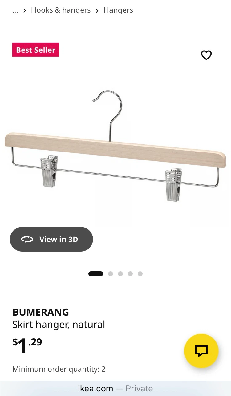 MUJI and IKEA ENUDDEN/ BUMERANG hangers - photo 4