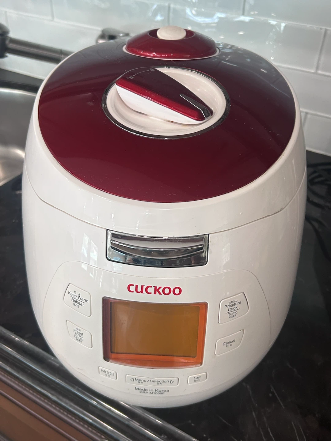 Cuckoo 10-cup Rice Pressure Cooker