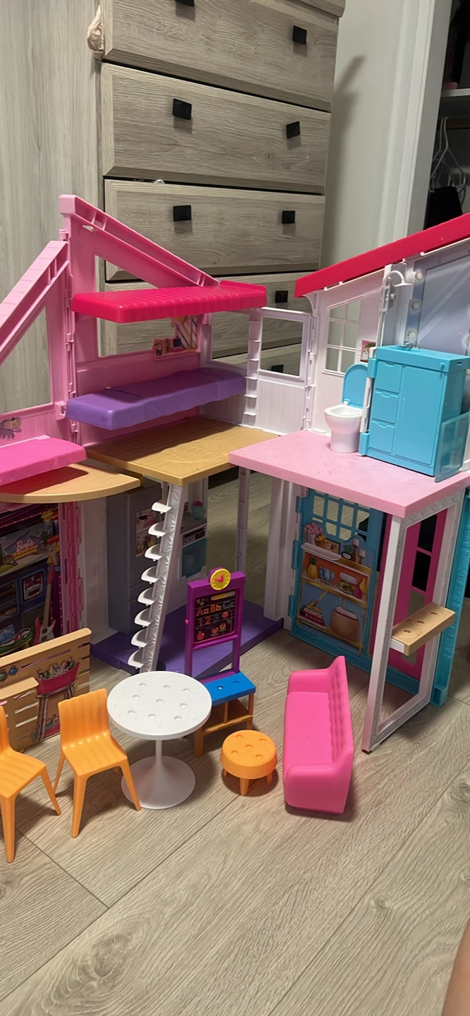 Barbie Dreamhouse Playset with Dolls