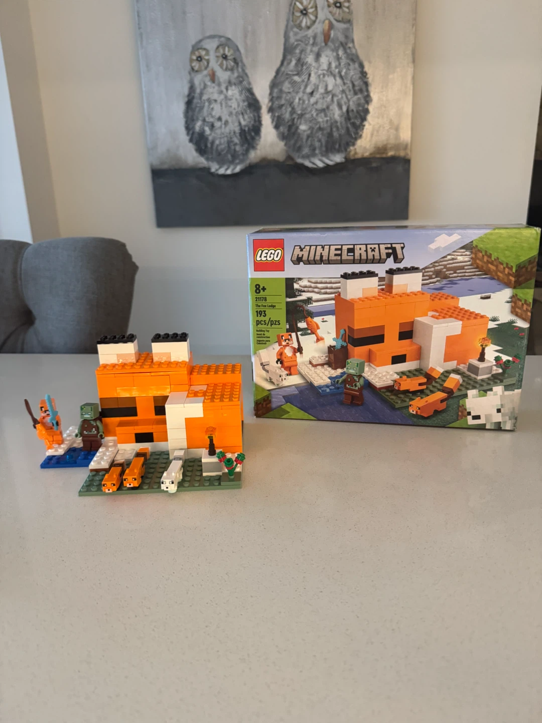 LEGO Minecraft The Fox Lodge  Toy - photo 2