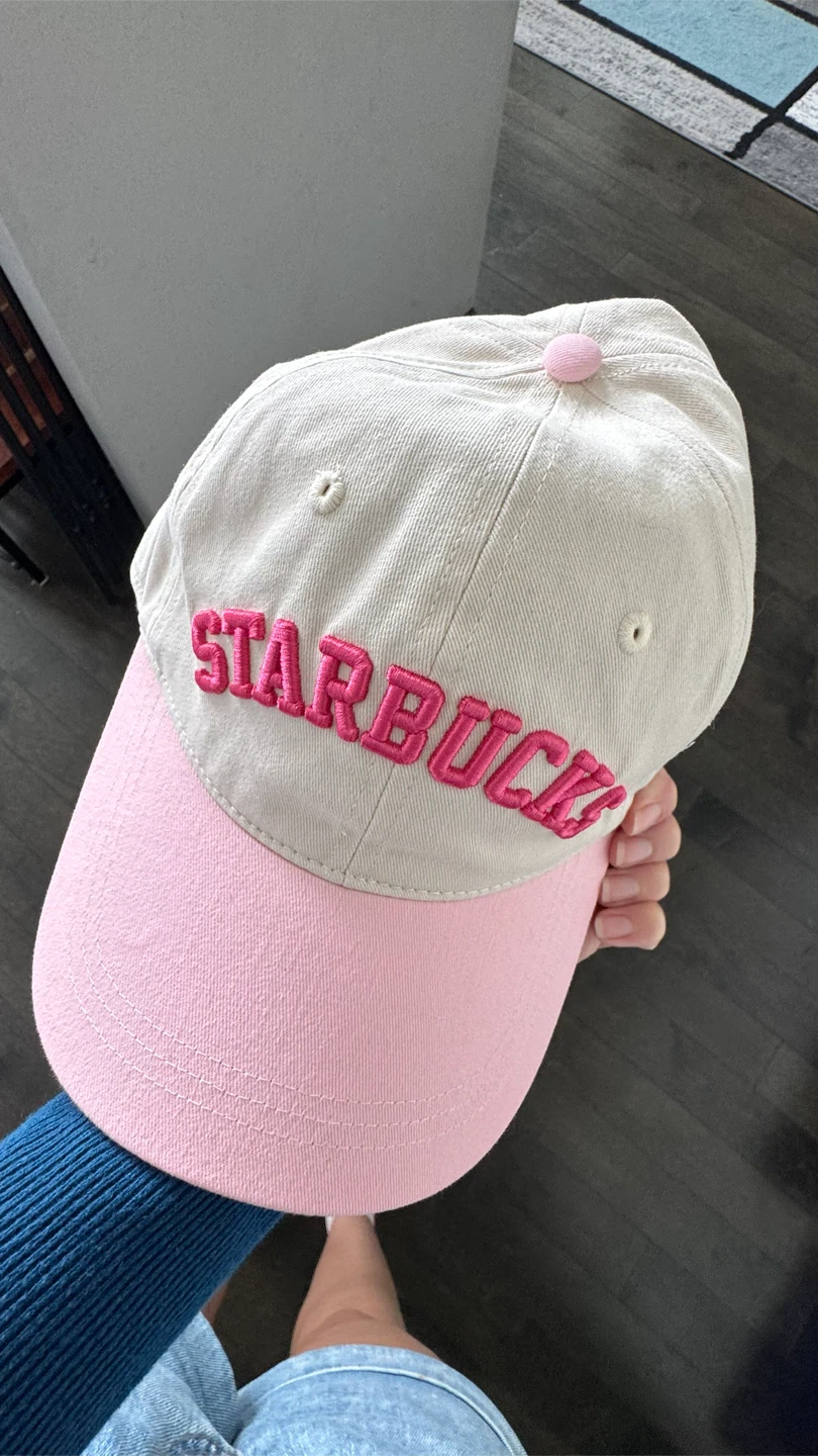 Starbucks CORE Hat Pink Drink Baseball Cap
