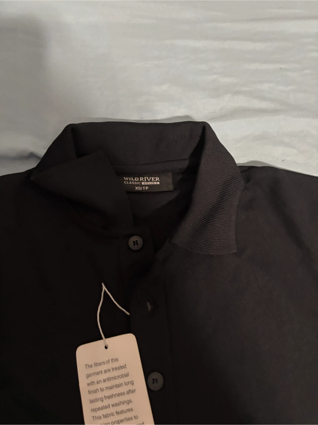 Wild River Classic Fit Polo Shirt - Black XS/TP - photo 2