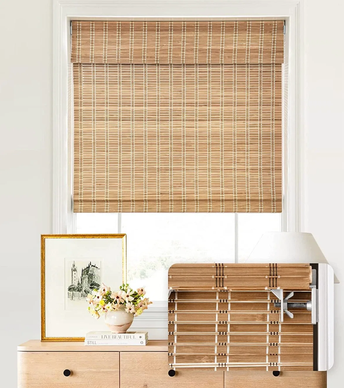 Bamboo Roller Shade