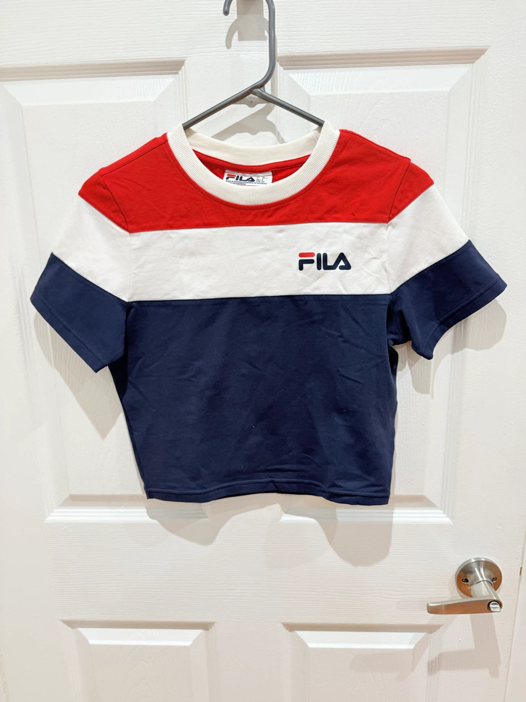 Fila Cropped T-Shirt Size S