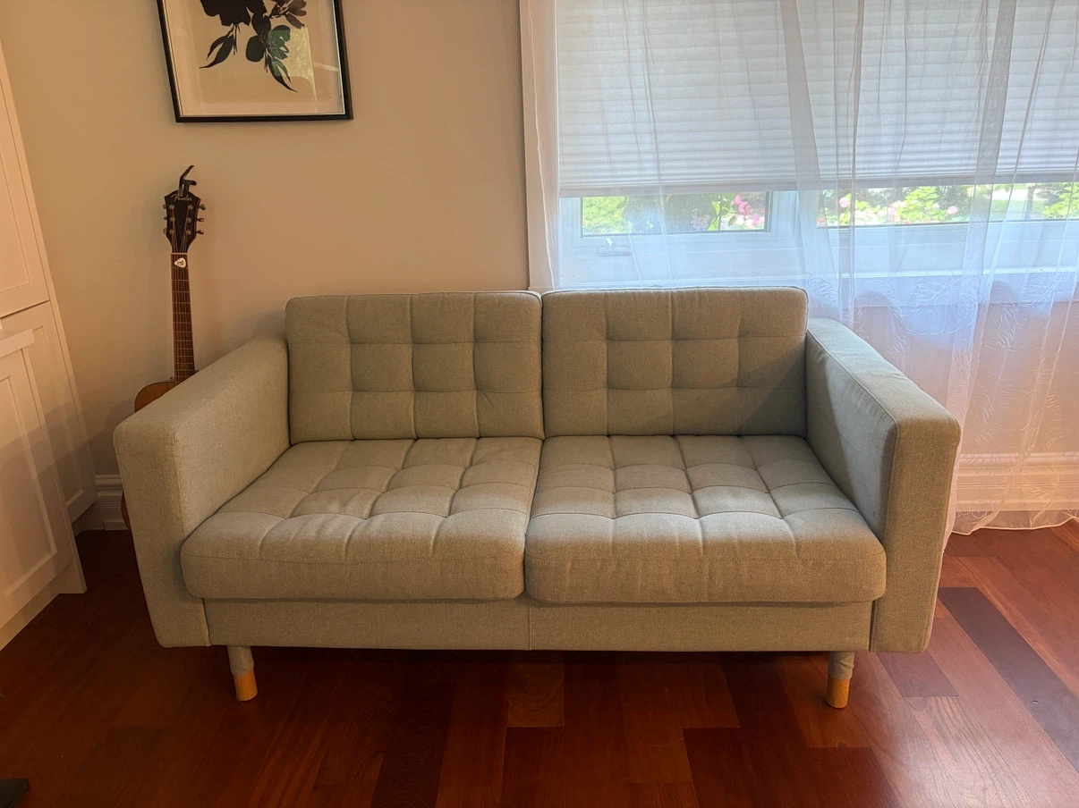 Sofa / Couch light green color in perfect condition