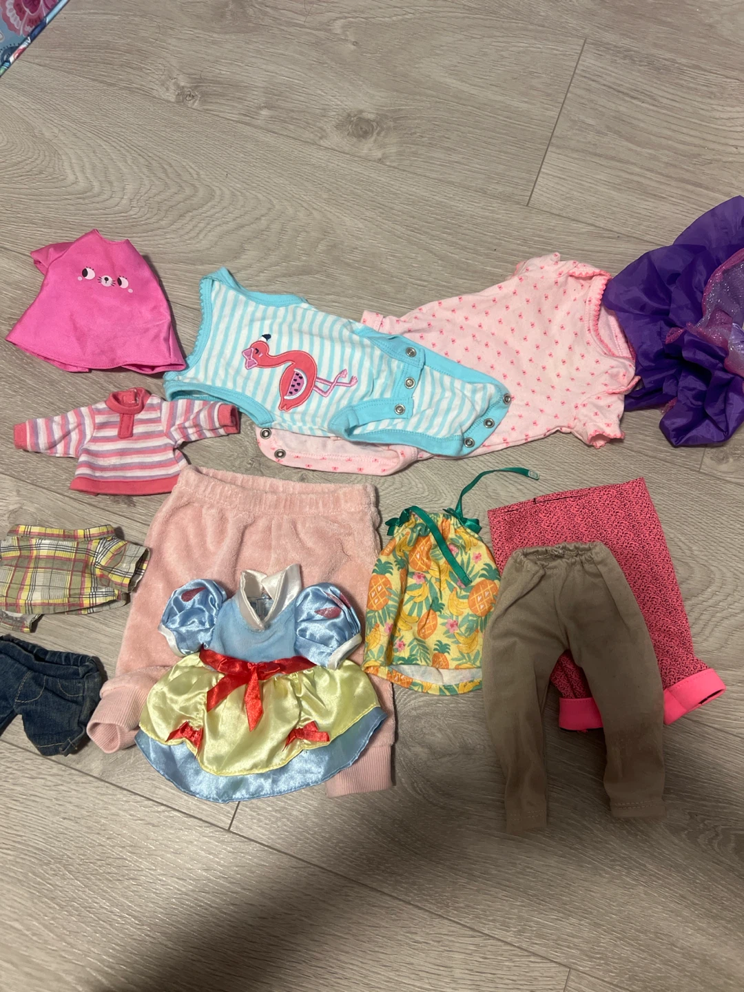 Doll Clothes and Accessories Lot