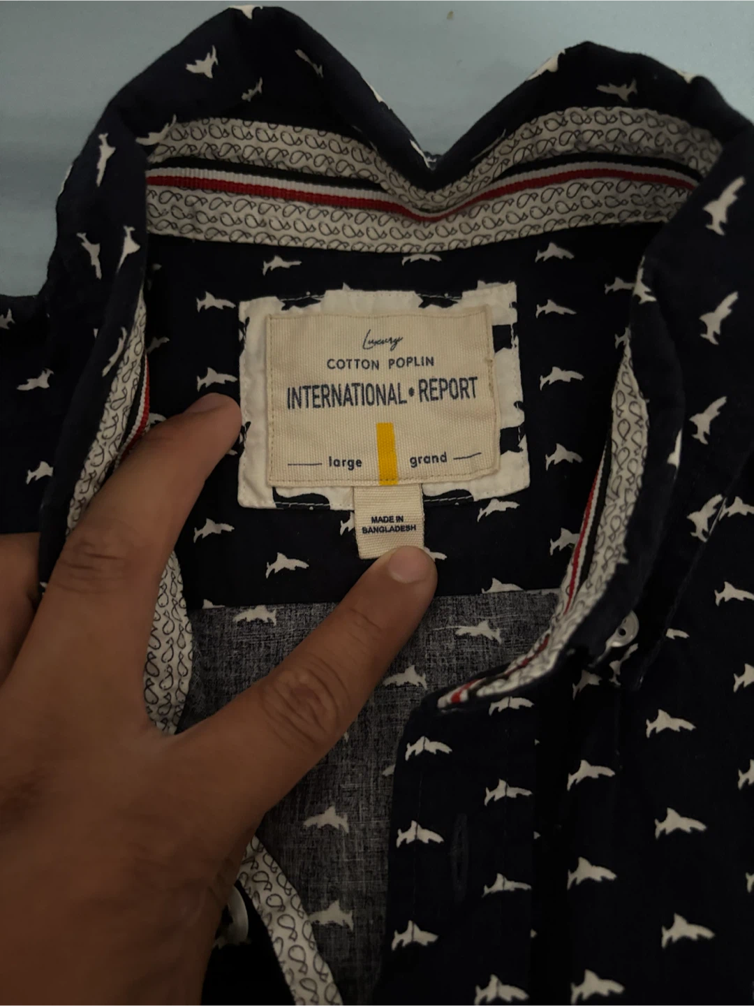 International Report Men's Cotton Poplin Shirt - photo 2