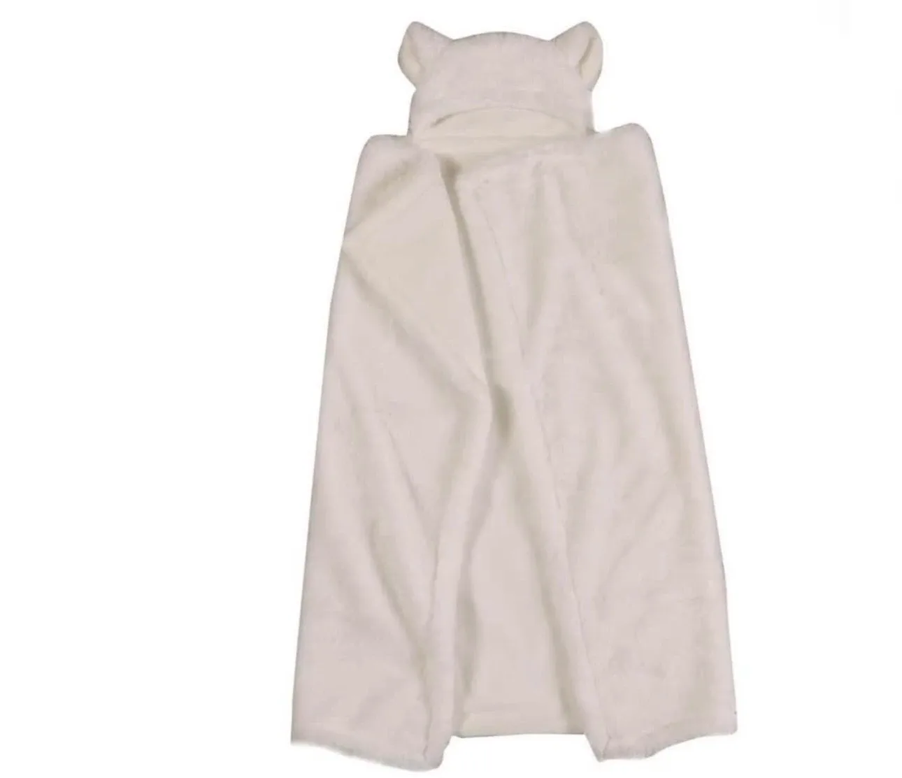Baby White Hooded Blanket - photo 3