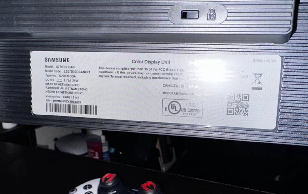 Samsung gaming monitor 27" 100Hz IPS - photo 2
