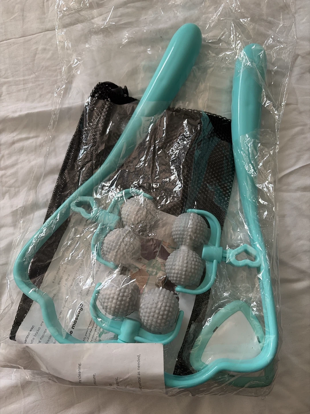 Aqua Roller Massager with Mesh Bag