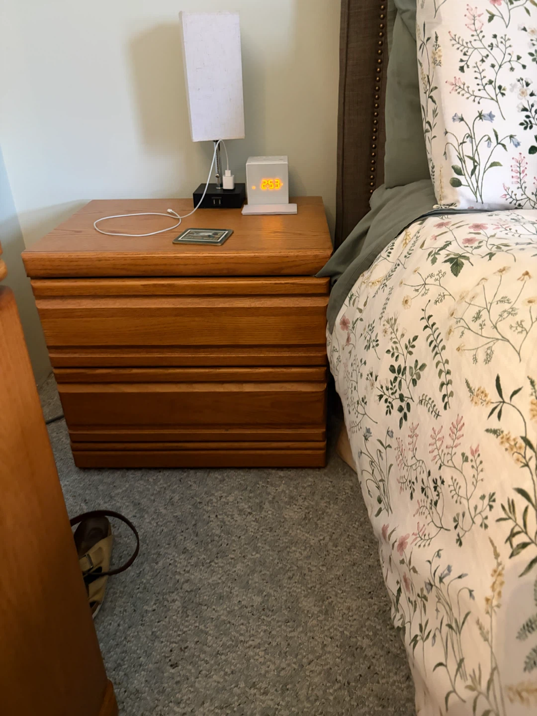 Wooden Dresser with Mirror - photo 2
