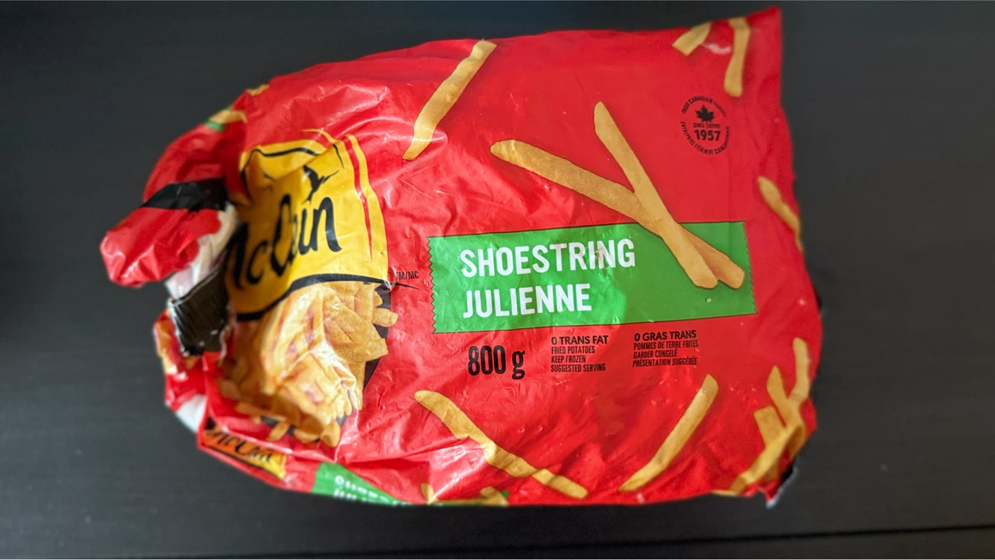 Frozen fries and corn - photo 2
