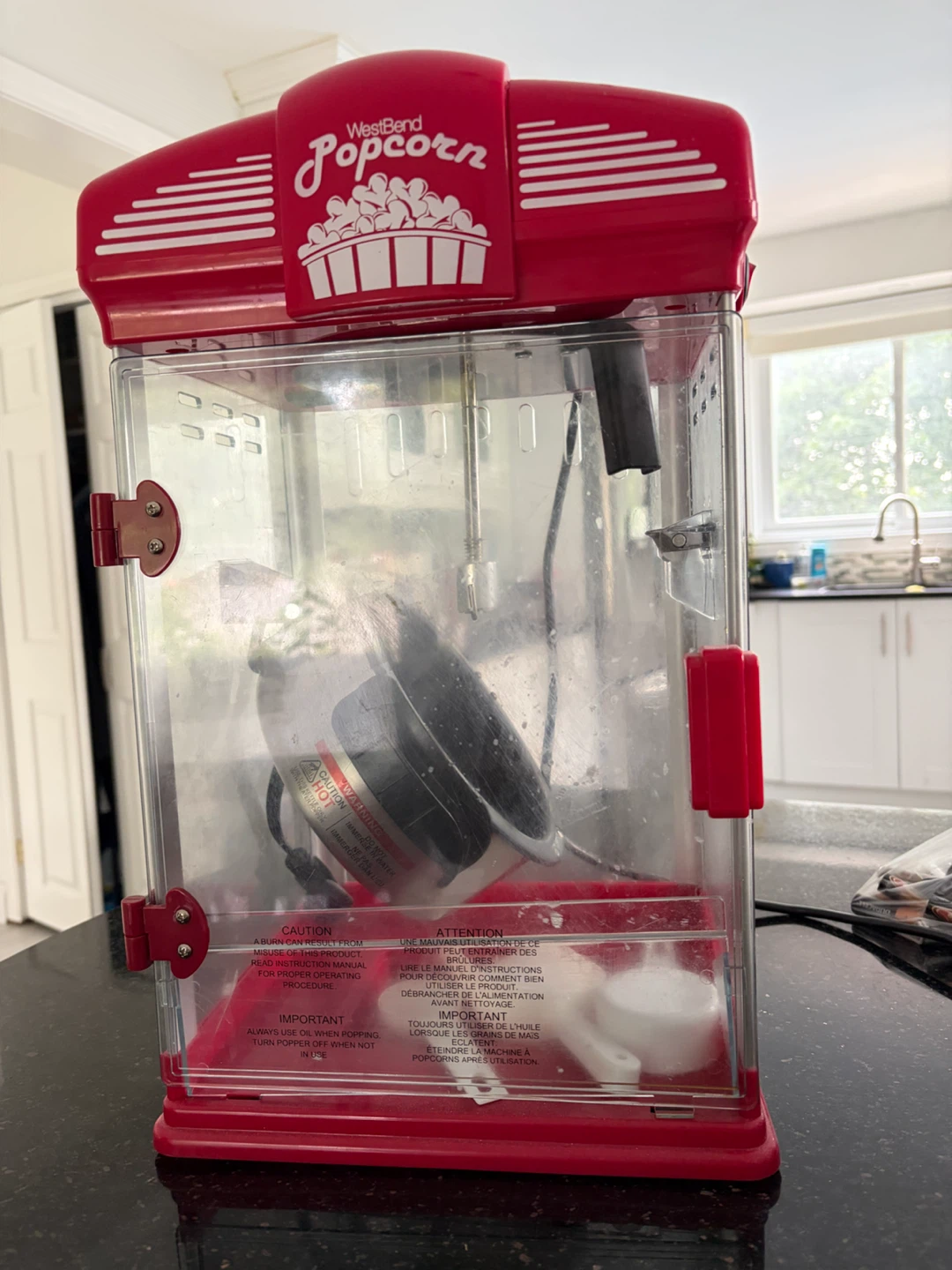 West Bend Popcorn Machine - photo 4