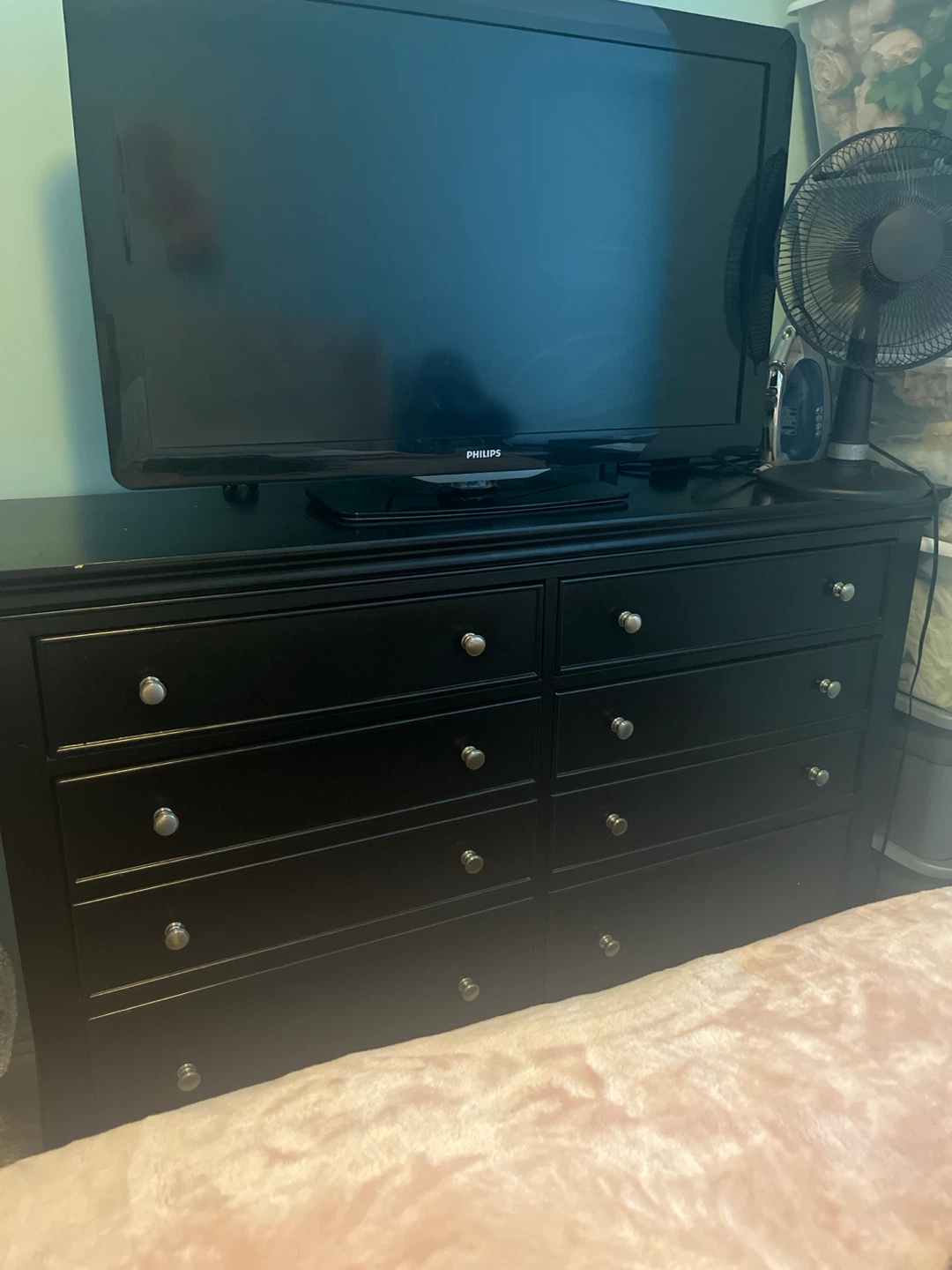 Black 6-Drawer Dresser - photo 5