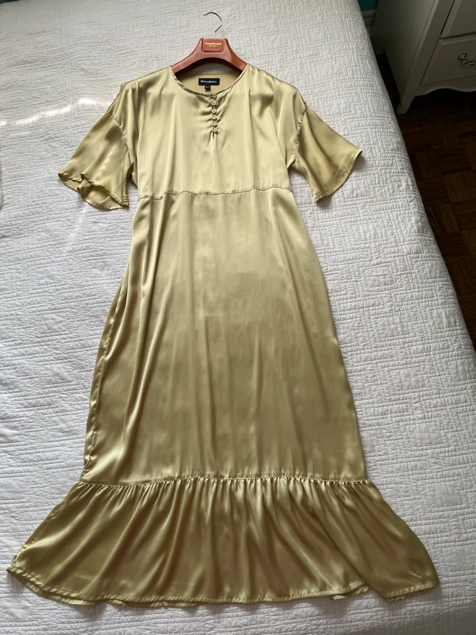 Satin Maxi Dress XL