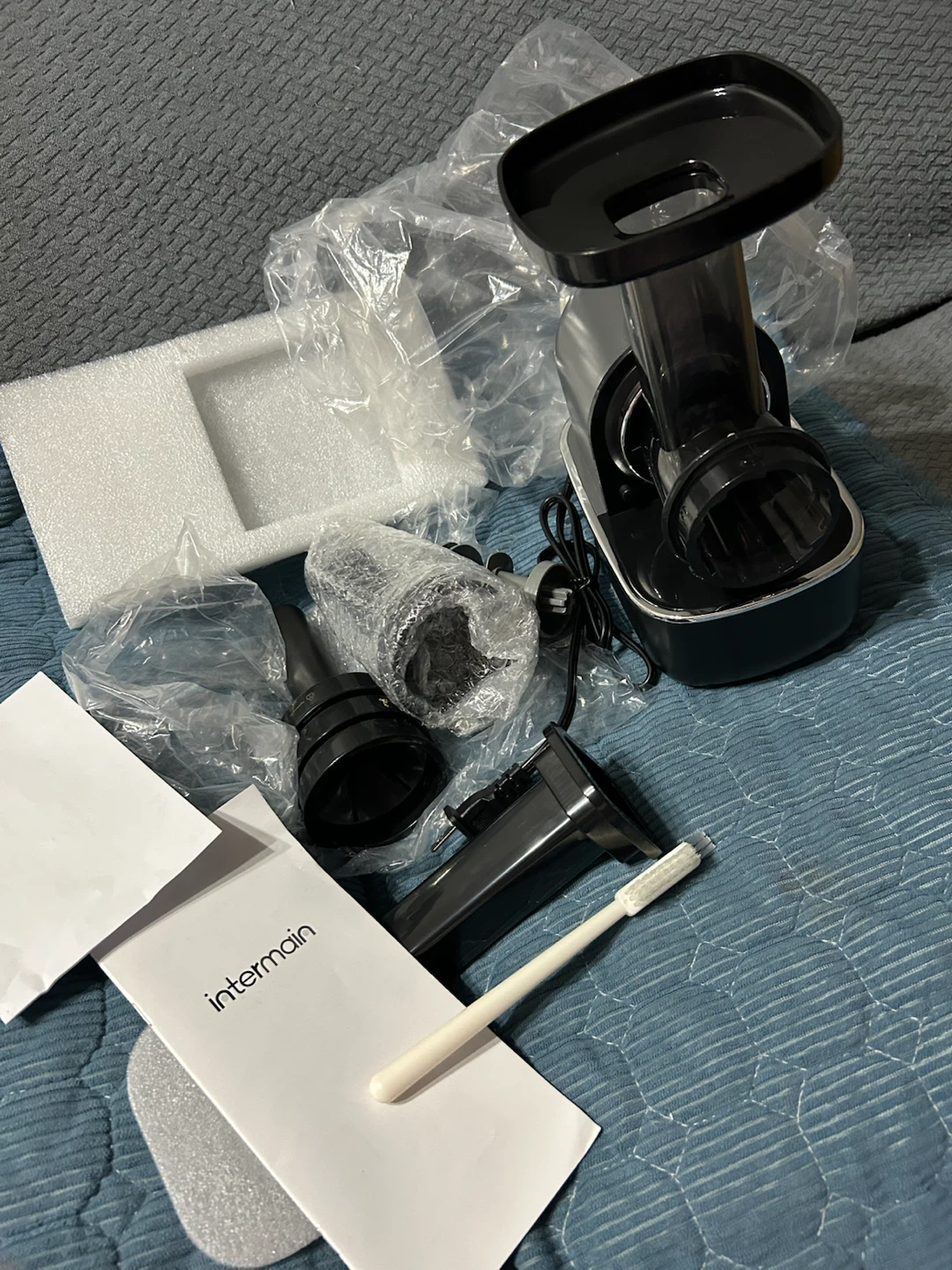 Brand New -Intermain Electric Meat Grinder & Sausage Stuffer - photo 3