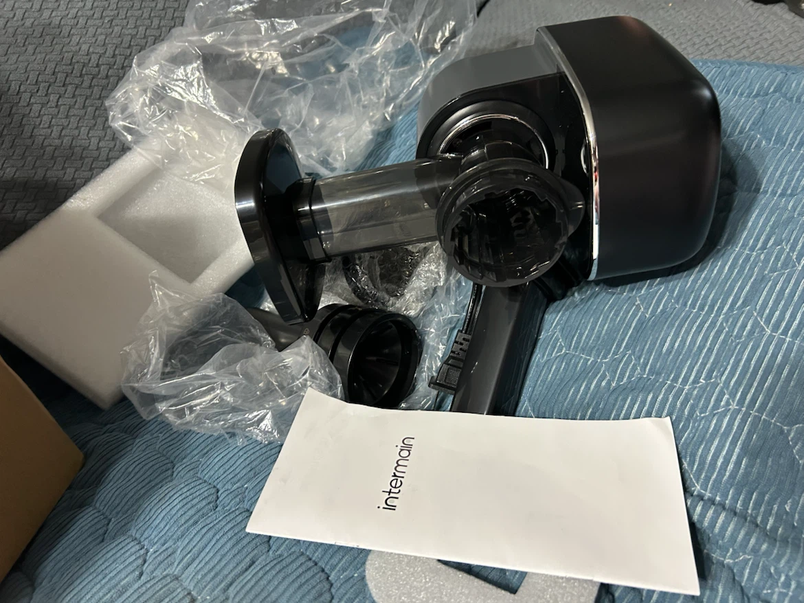 Brand New -Intermain Electric Meat Grinder & Sausage Stuffer - photo 5
