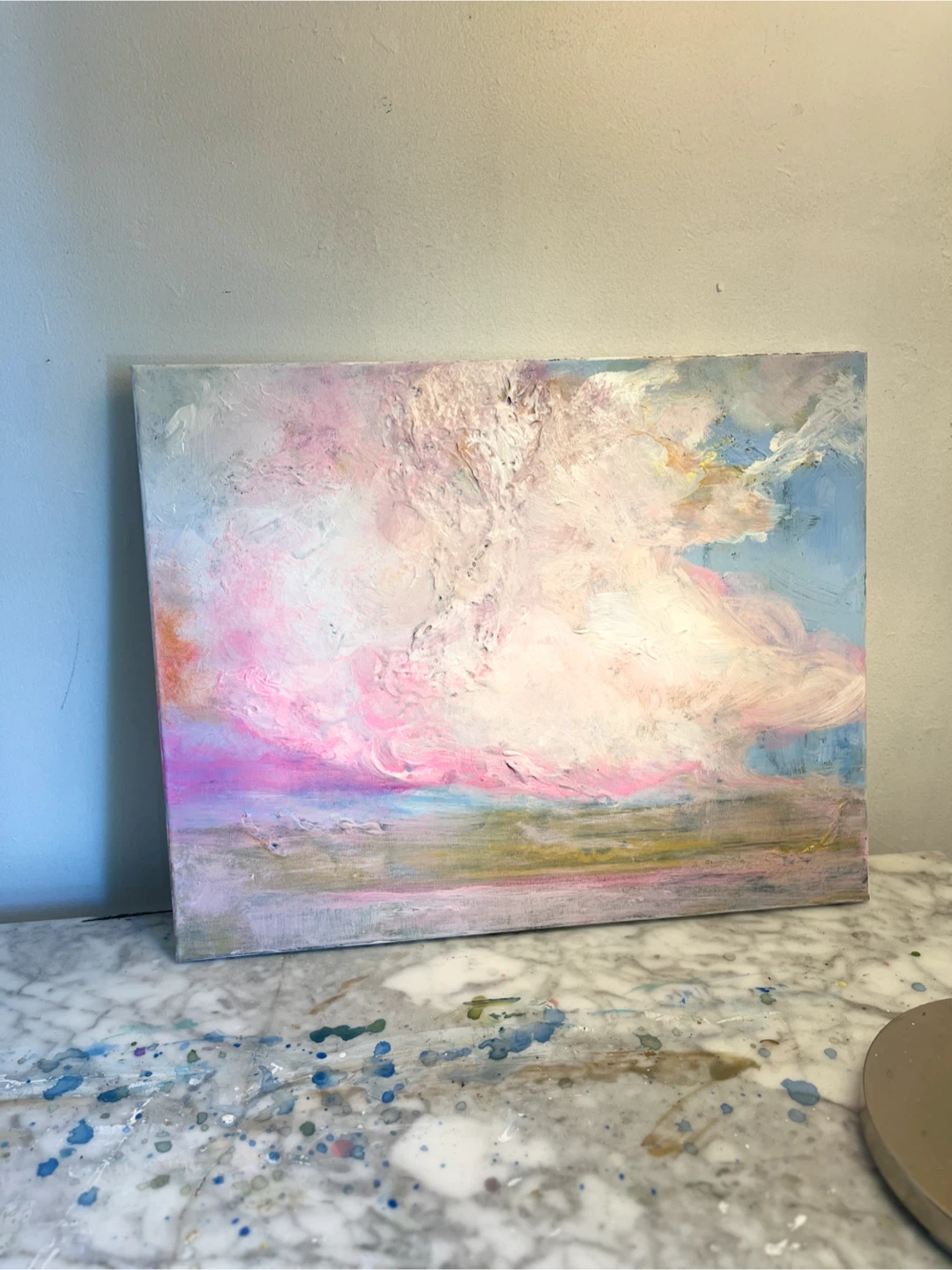 Abstract Cloudscape Painting - photo 2
